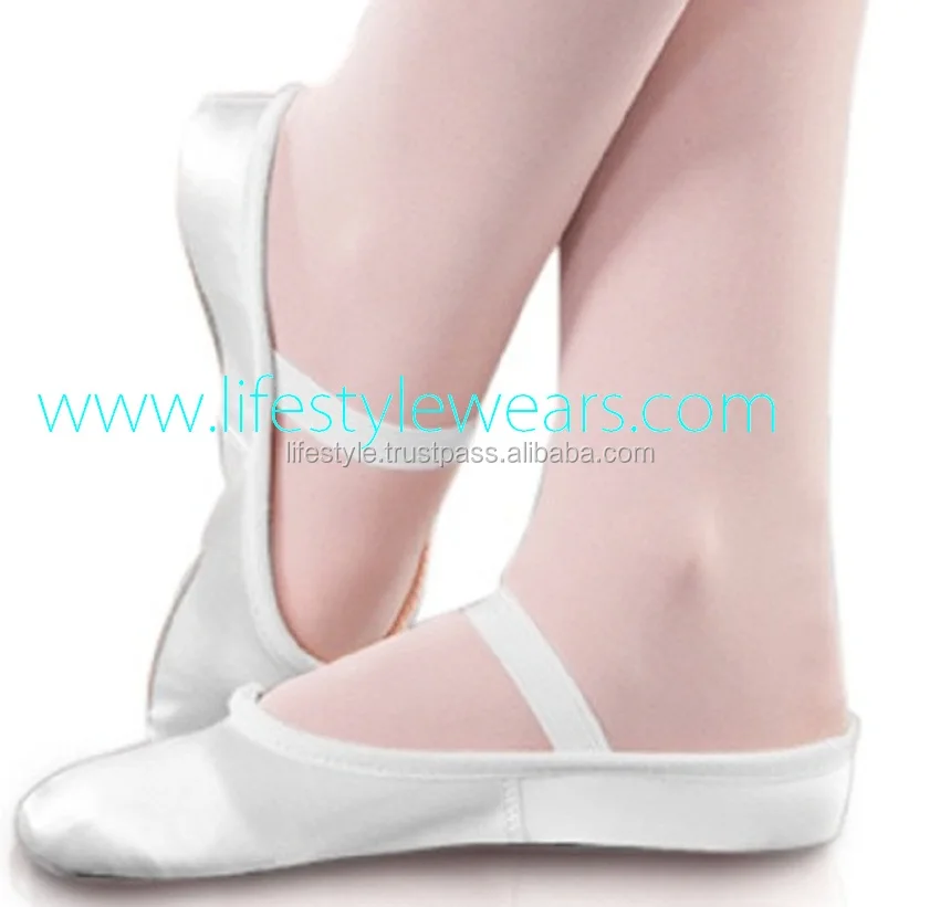 satin ballet shoes  (4)