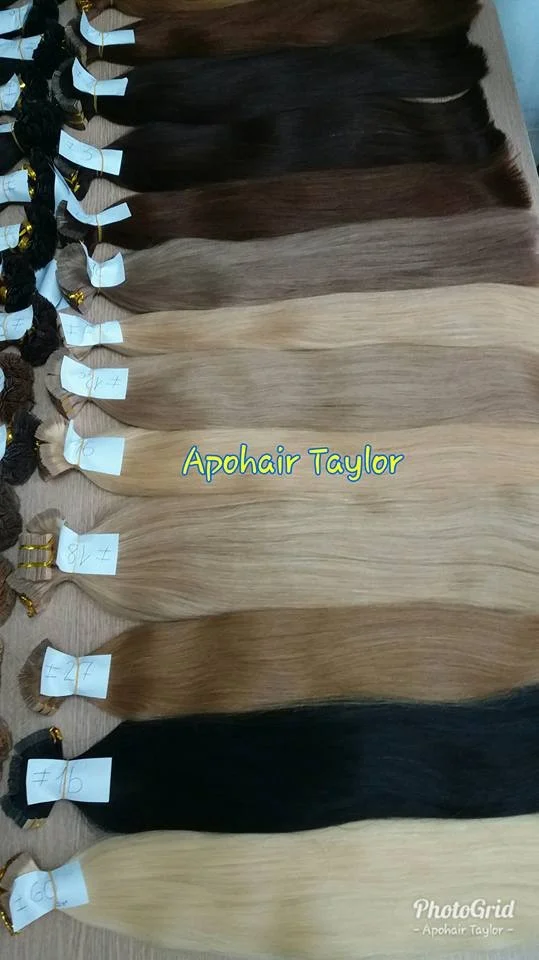 100 % human hair, smooth, straight Vietnam virgin human hair extension