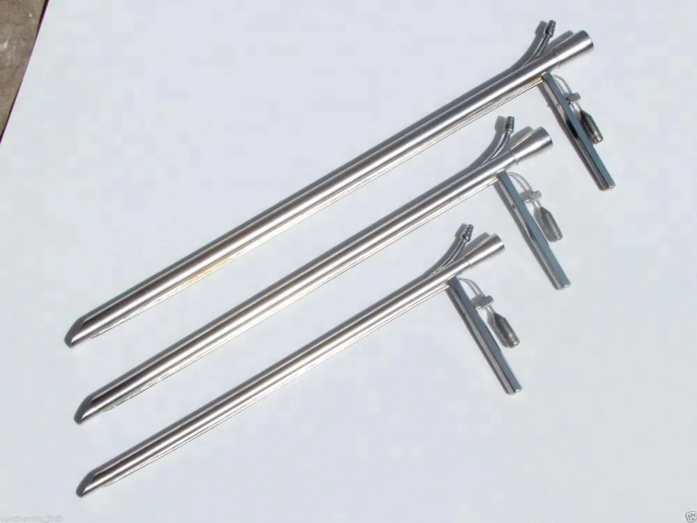 Fiber Optic Laryngoscope Set with Cable, Bronchoscope Set and Chest Support Holder