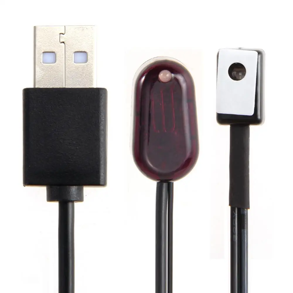  Usb ИК удлинитель для головок инфракрасный приемник ретранслятор домашний комплект излучатель кабель-цифра спутниковый телевизионный ресивер Ir