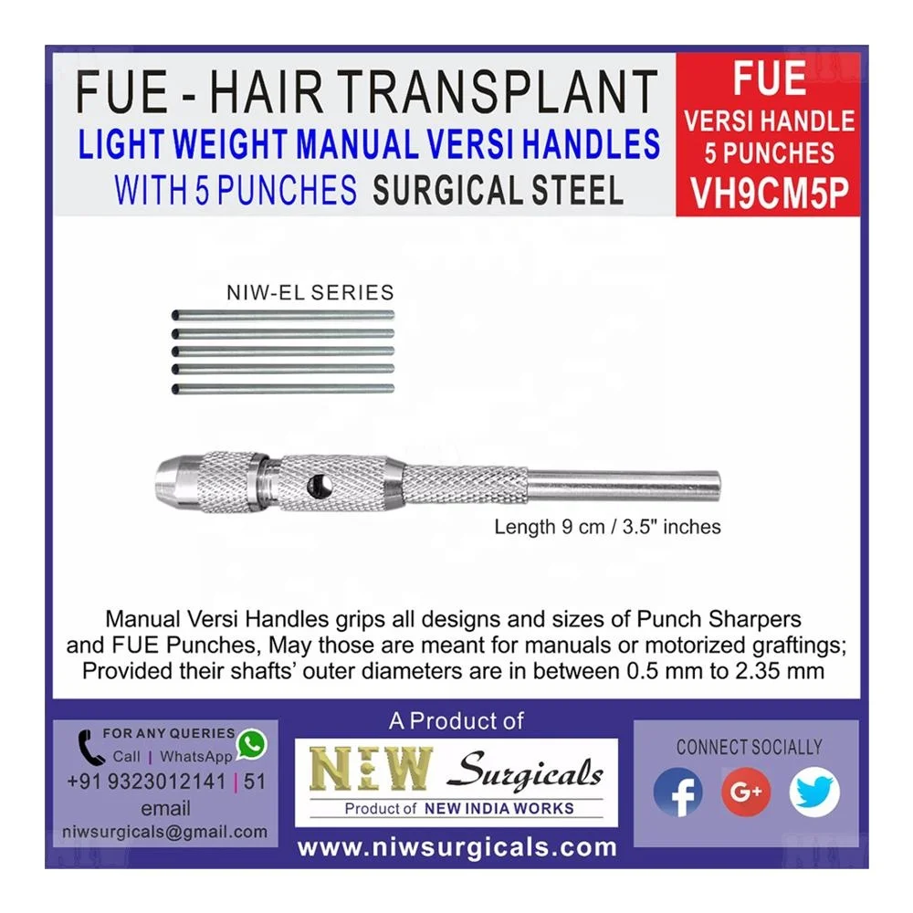 
ELLIS TYPE FUE Hair Transplant manual versi handles 