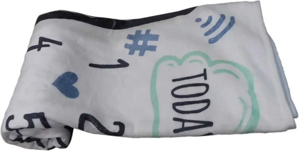 Sublimation custom print milestone blanket