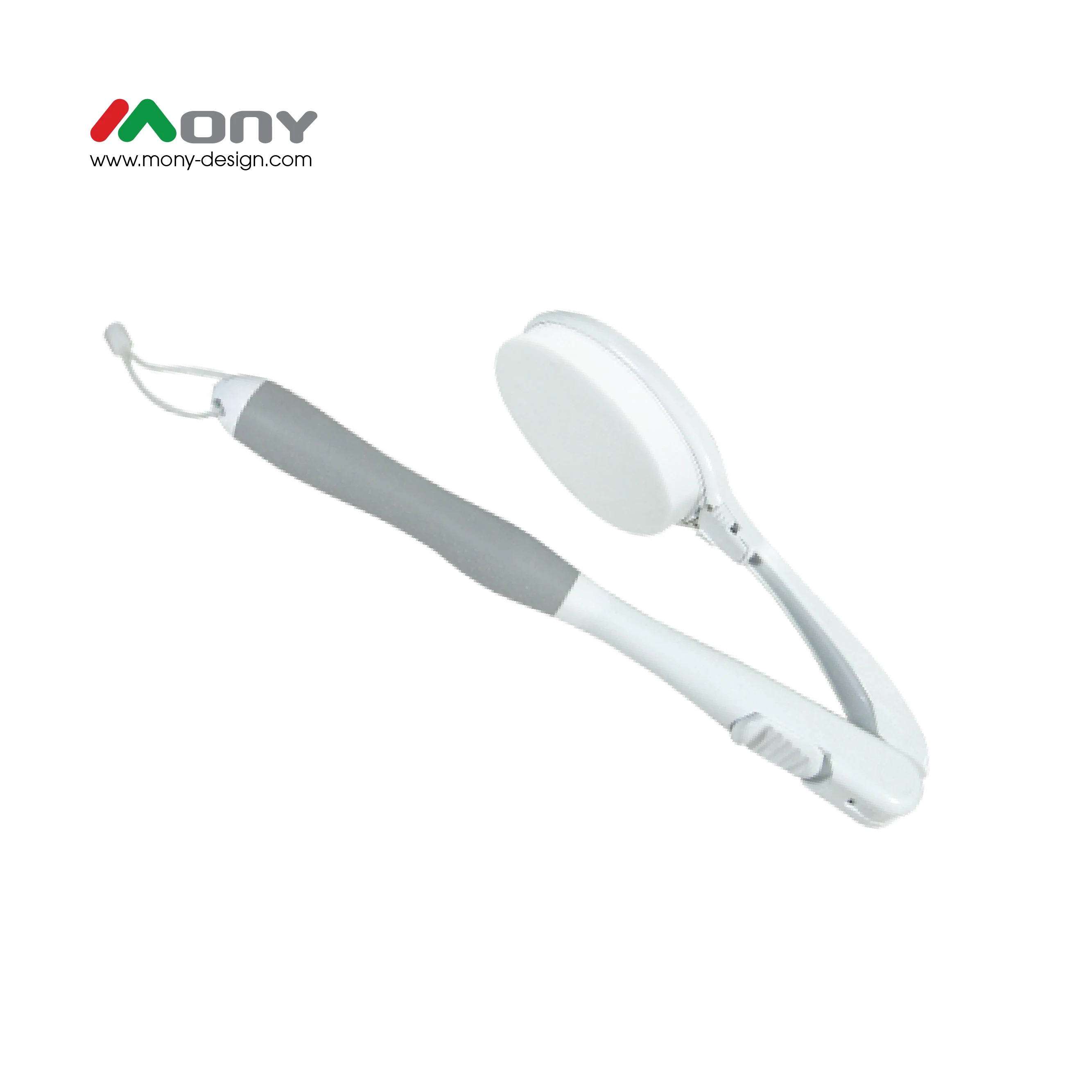 Back Lotion Applicator Long and Adjustable Handle Back Wash Brush For Shower