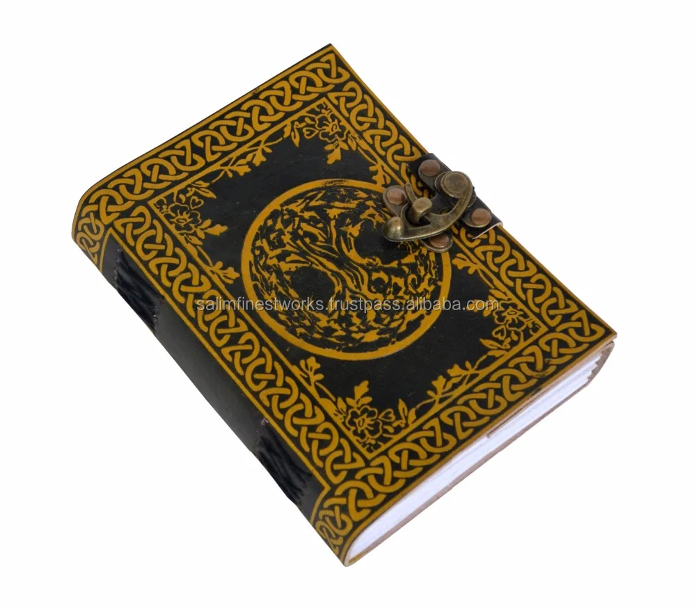 Celtic TREE of LIFE Handmade Leather Pagan Wicca Journal Diary Book of Shadows Wholesaler India