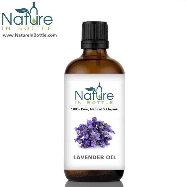 Organic Lavender Oil | Lavandula angustifolia | French Lavender Oil - Pure & Natural Steam Distilled Essential Oils