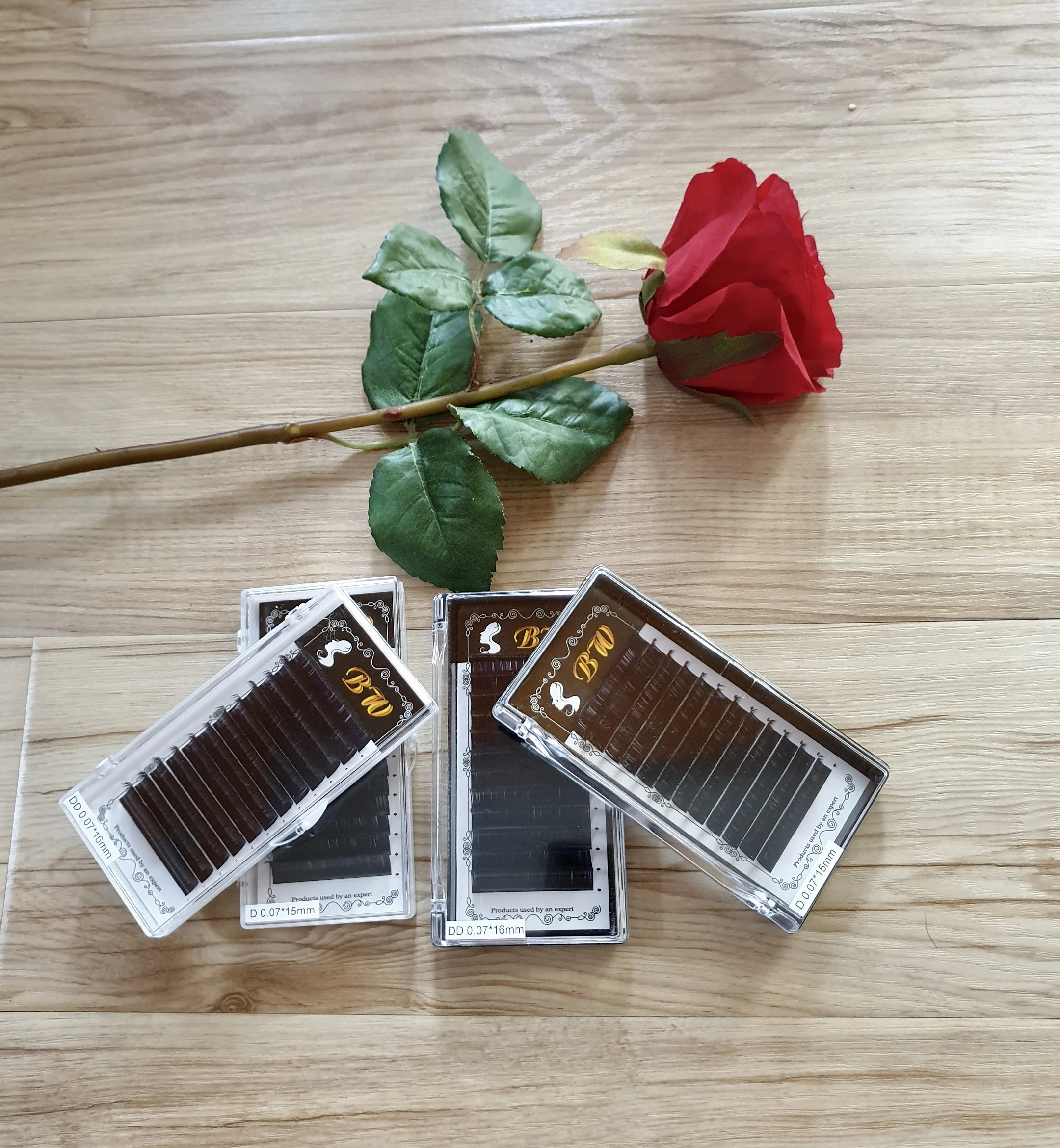 
Korean Color Lashes, Eyelash Extension,Mixed Color Lashes -made in Vietnam 