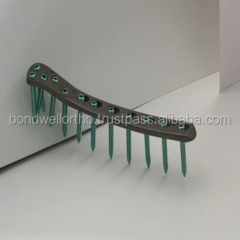 Orthopaedic Impants , Lateral Tibial Locking Plate For Left Leg