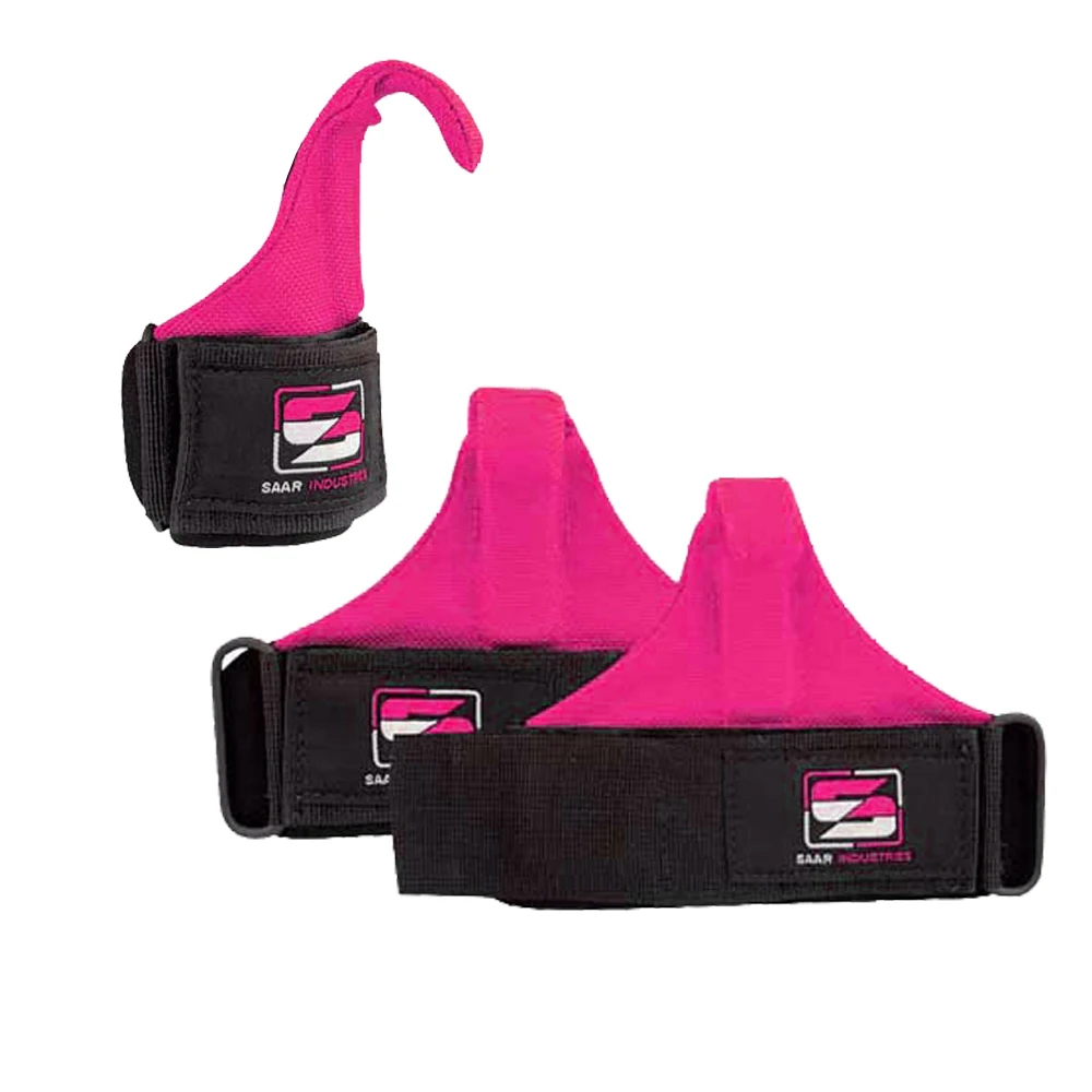 Best Selling High Quality Customized Design and Color Gym Heavy Weightlifting Iron Mat Hook Straps Wrist Support Iron Mat Hook