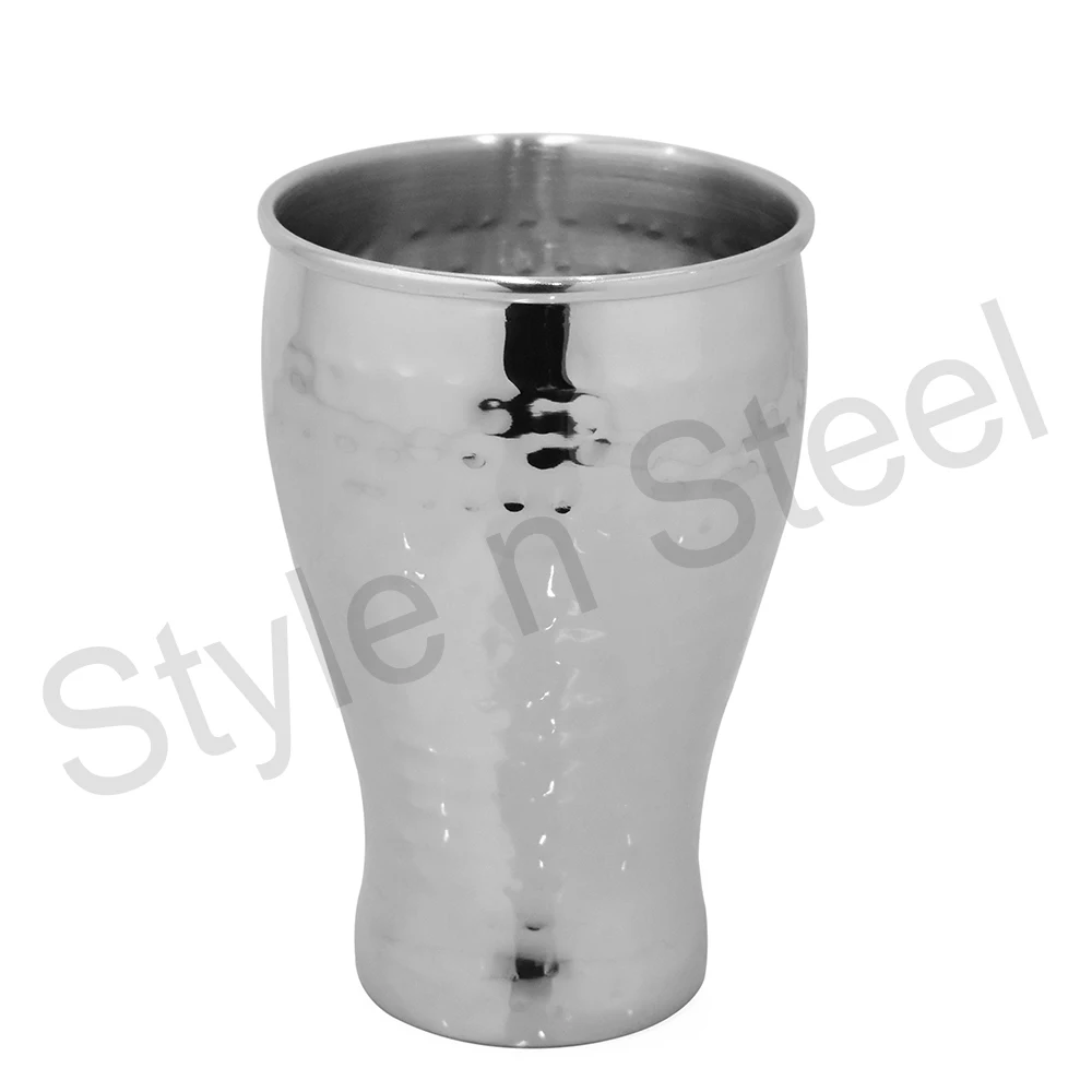 Heavy Tumbler Belly Hammered Stainless Steel Vacuum Leak Proof Straw Mug Big Belly Mug Tumbler at wholesale price