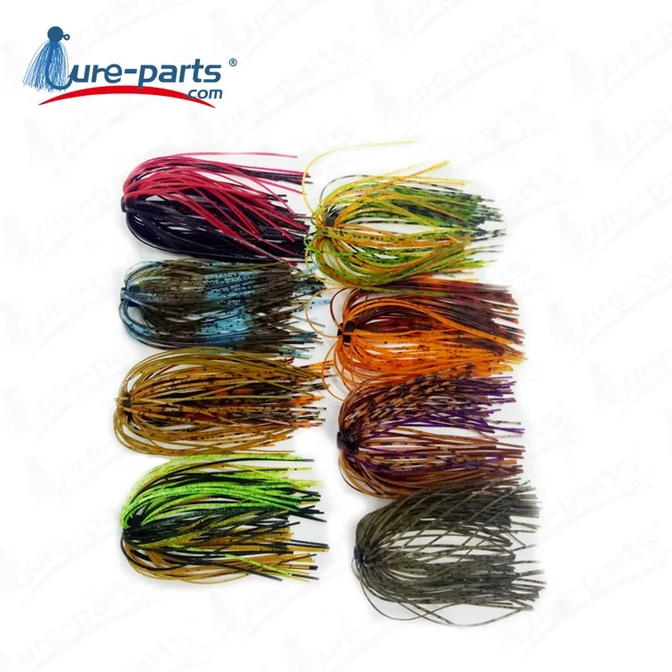 wholesale silicone jig skirt material, bass jig skirts,replacement jig skirt