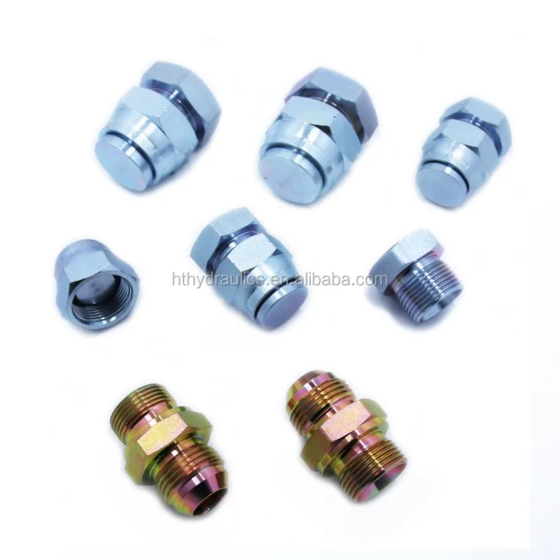 high quality steel hydraulic fitting and adaptor