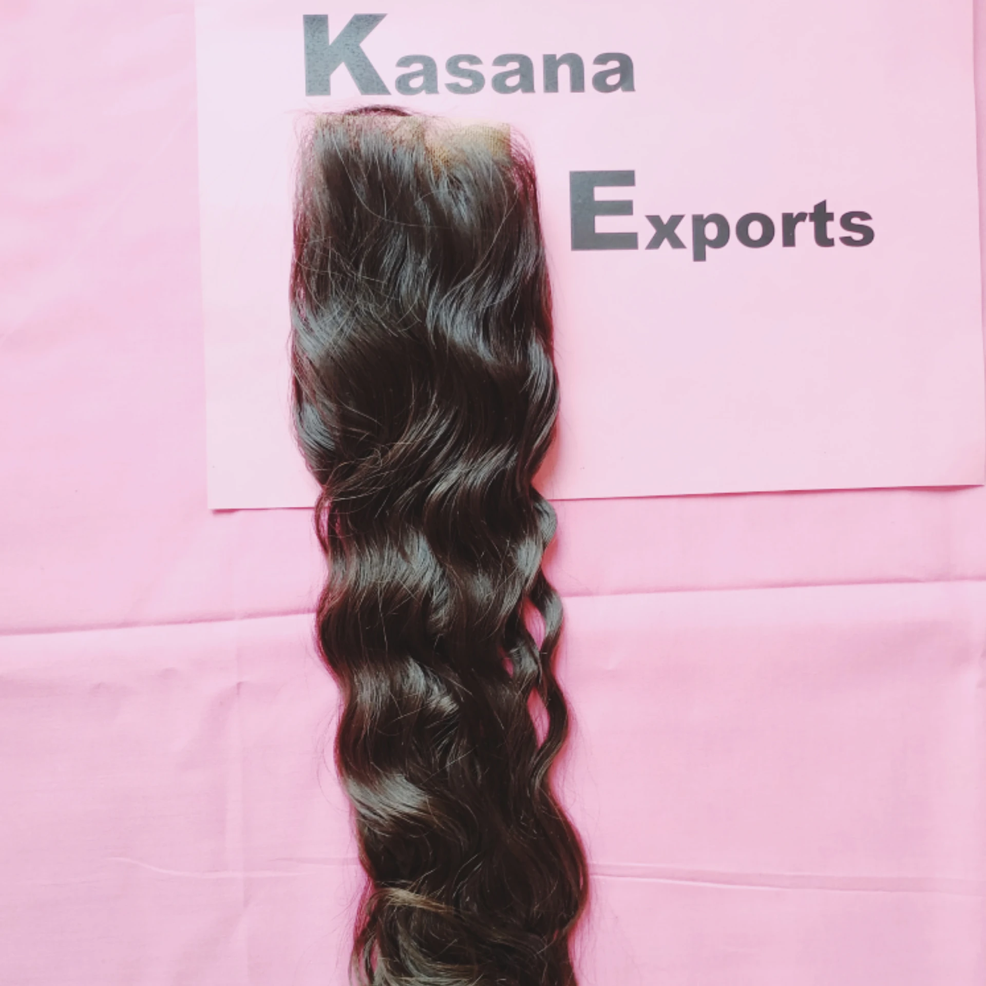 
Unprocessed Indian Bodywave temple human hair Kasana Exports India 