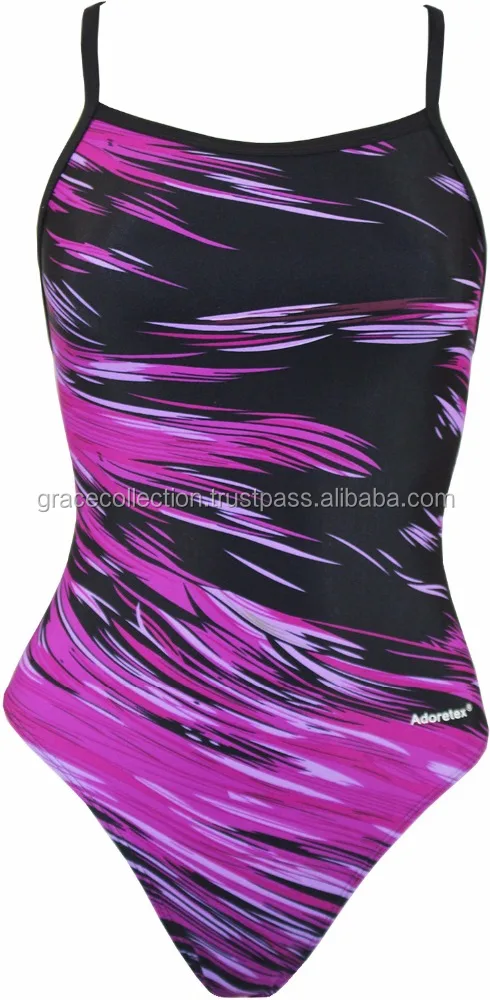 Sublimation Ladies Sexy Swimming Suit Custom Made Design Swimwear