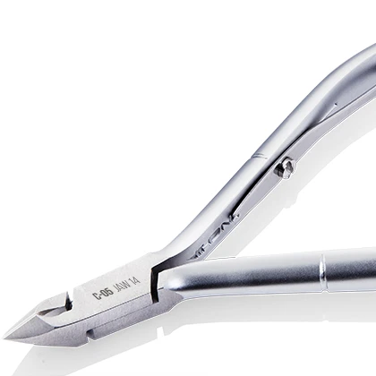 Nghia C-05 grey plated Export Cuticle Nipper Pedicure Foot Corn Cutter Callus Remover Foot File Set Multi Function