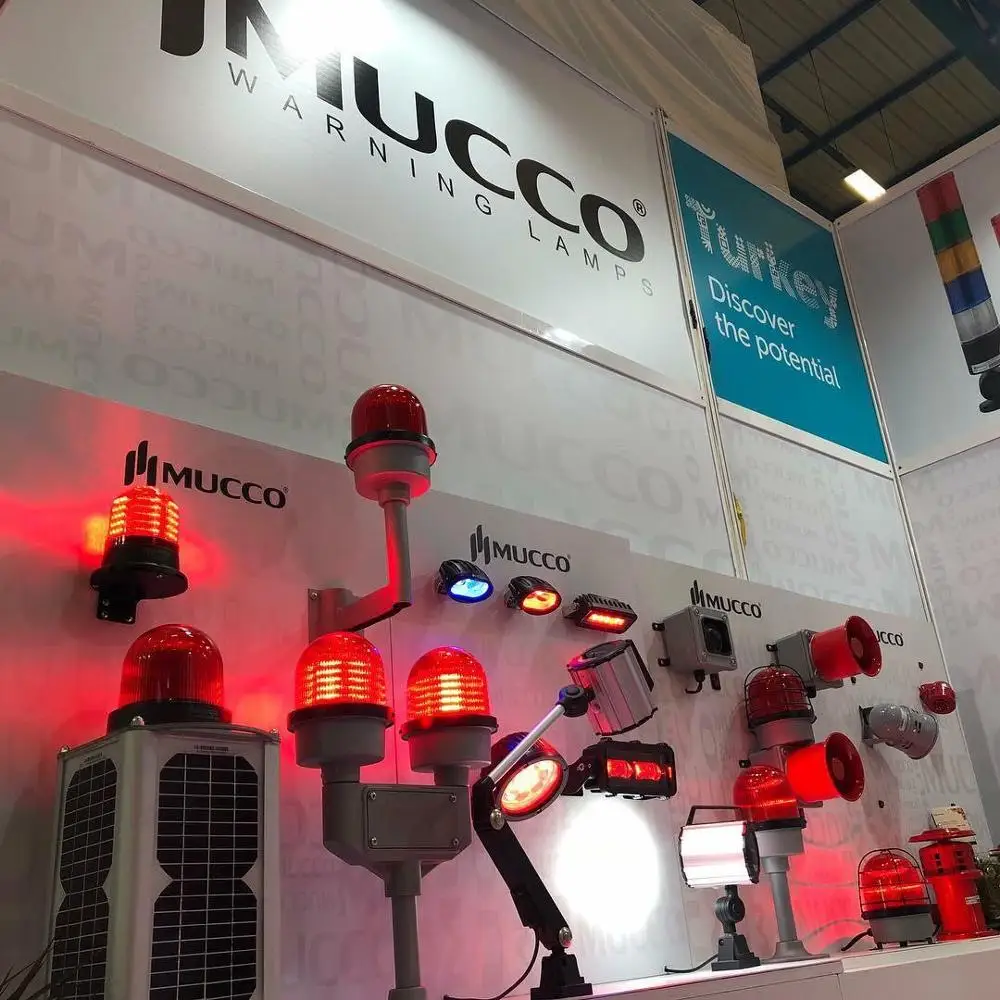 100 Aircraft Warning Lights Led Aviation Obstruction Lights Flashing Tower Aviation Obstruction LED Obstruction