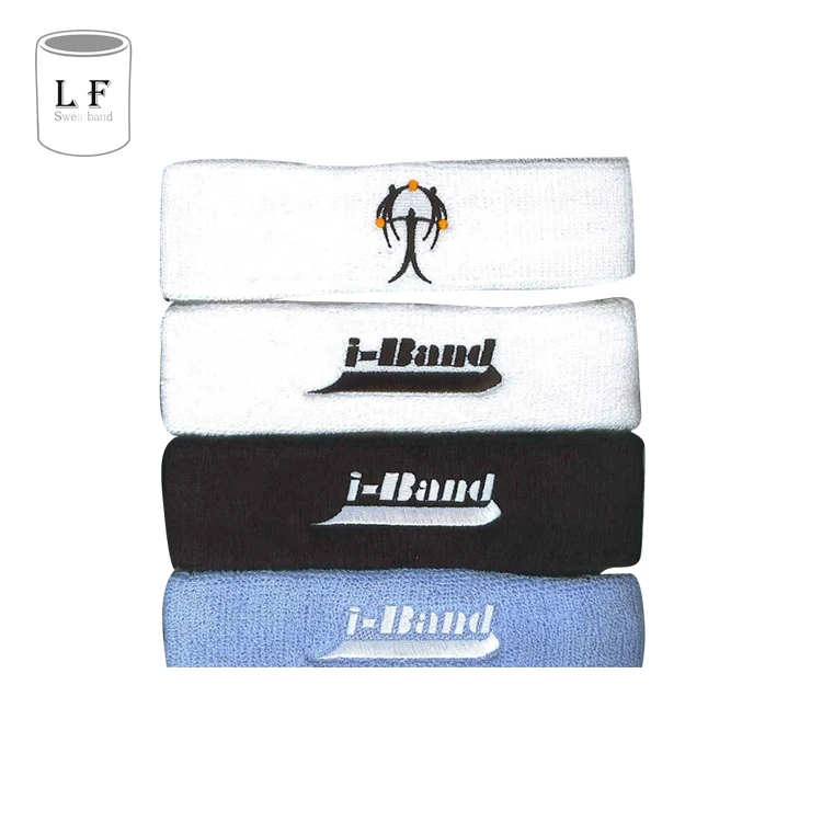 
 Махровая повязка на голову с вышивкой на заказ  