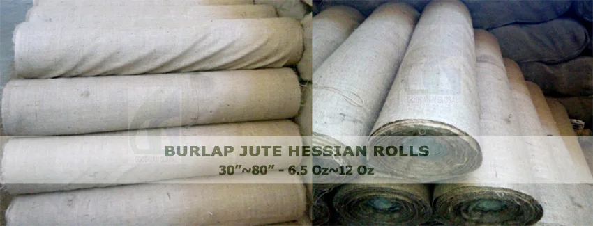 
10 oz Burlap Rolls Jute Hessian Fabric in Rolls 