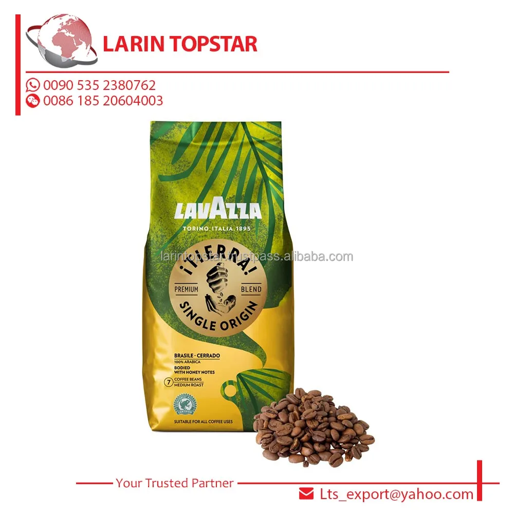 Lavazza Coffee Tierra! Brasile - Cerrado (A premium coffee for a unique taste experience)