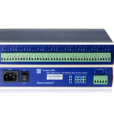 
Octopus3000(RS-232/485/422 to 8-port RS-485/422 HUB) 