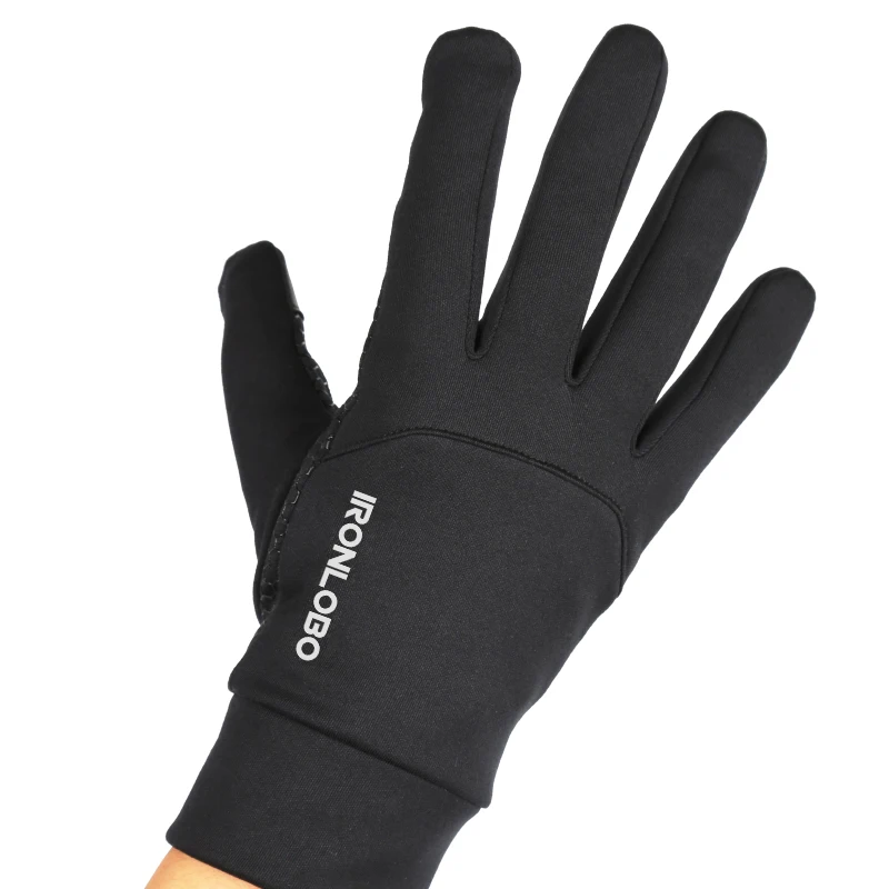 Custom Logo Outdoor Touchscreen Running Gloves