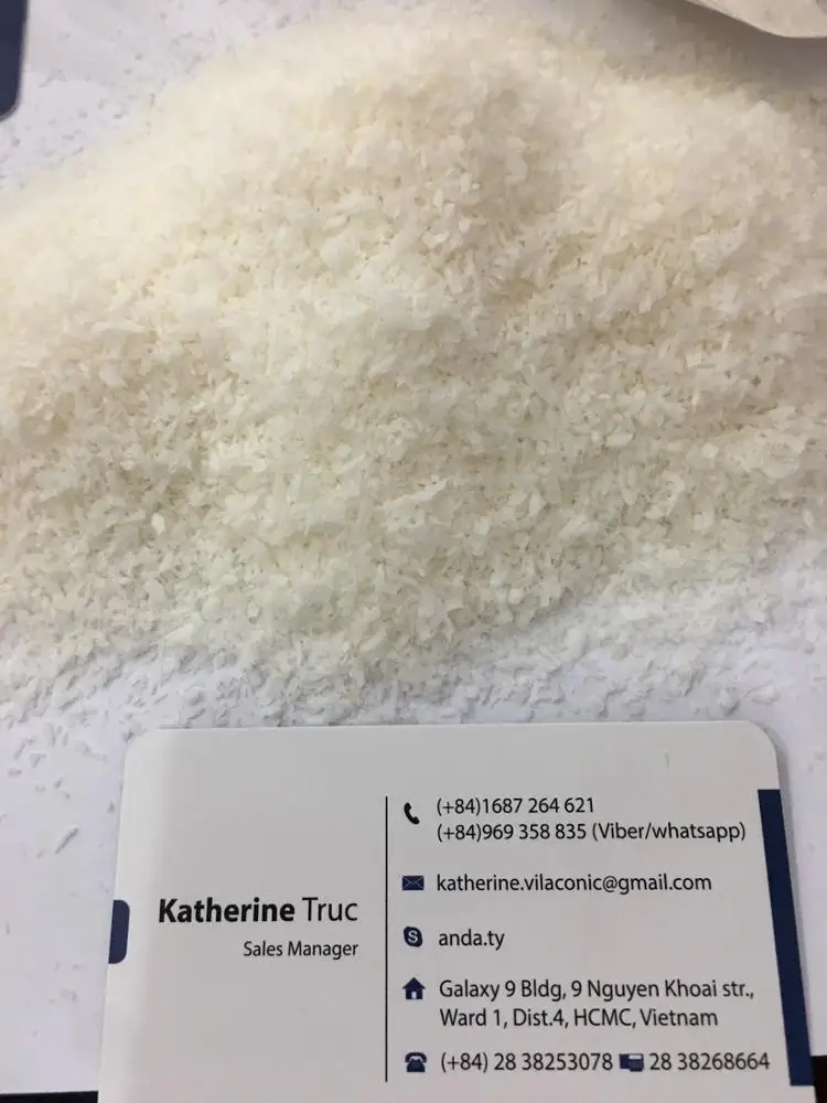 VIETNAM WHITE COLOR DESICCATED COCONUT LOW FAT 30% (CONTACT: (+84)972678053)