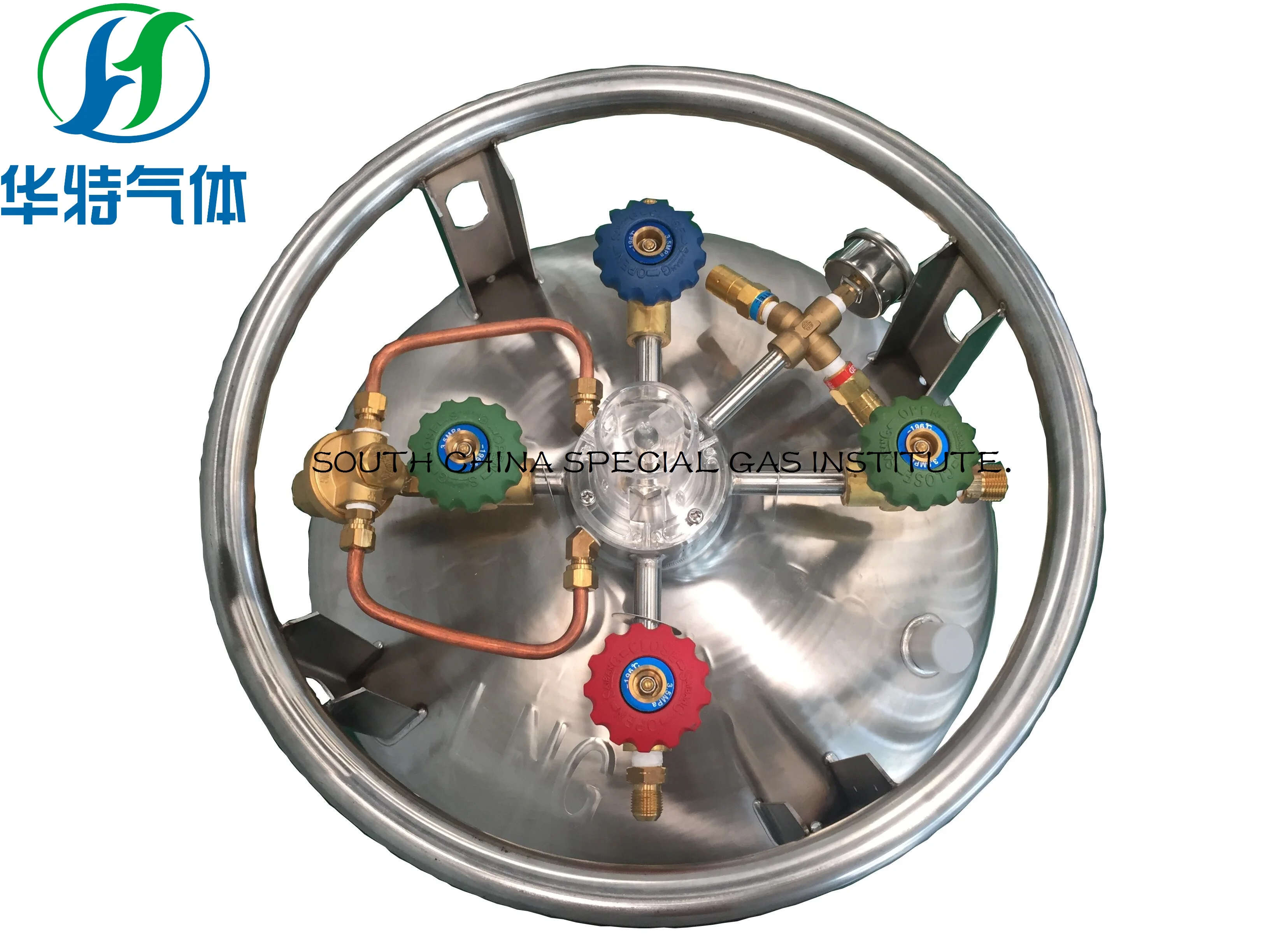 Cryogenic LOX Oxygen Cylinder Liquid Nitrogen Dewar Gas Tank High