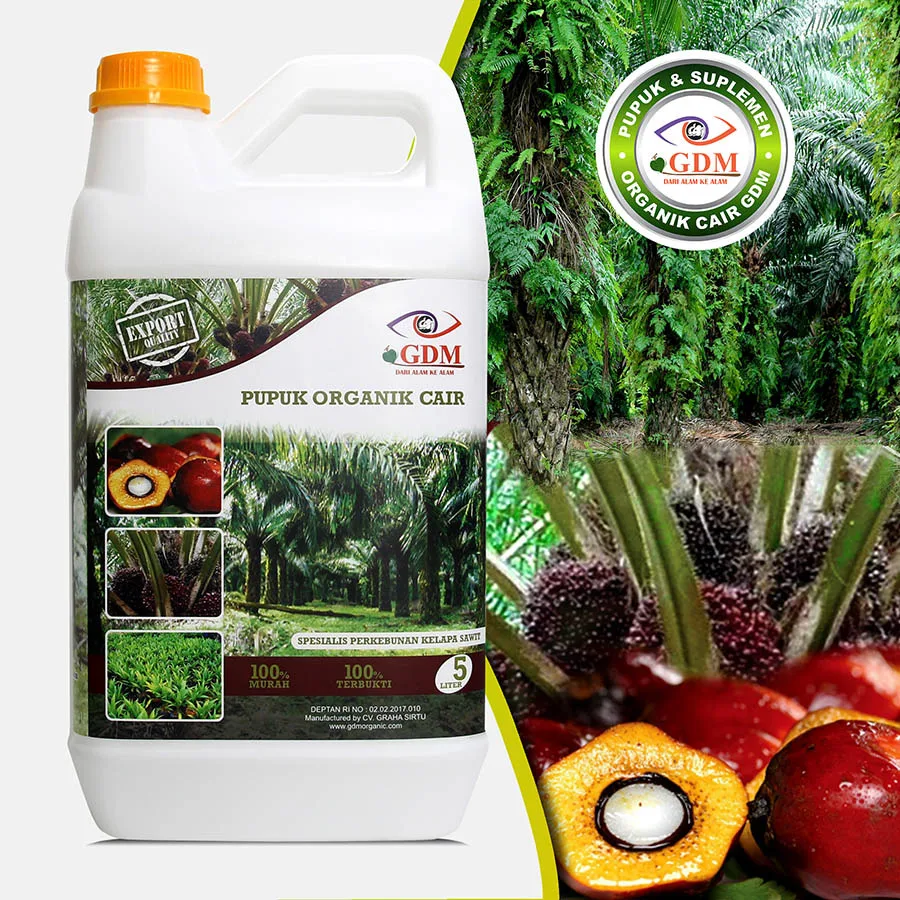 100% Best Liquid Organic Fertilizer for Palm in the Asian market