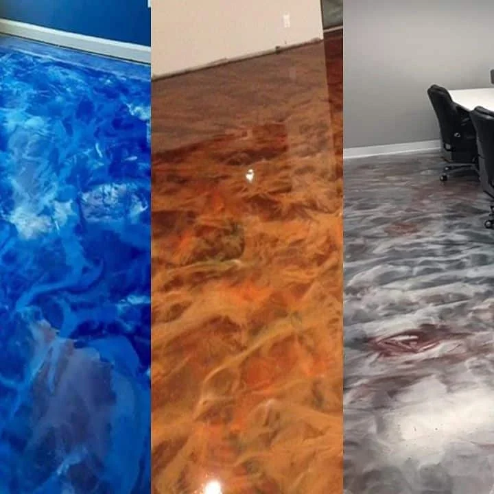 Polyforte metallic epoxy two-component metallic epoxy for floor