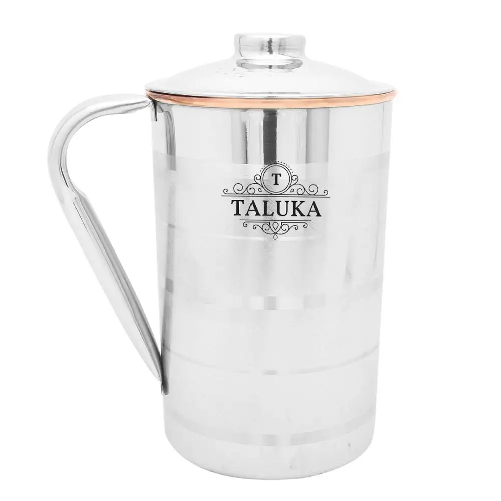 Best Quality Stainless Steel Copper Water Pitcher Jug For Drinking Water Copper Jug India