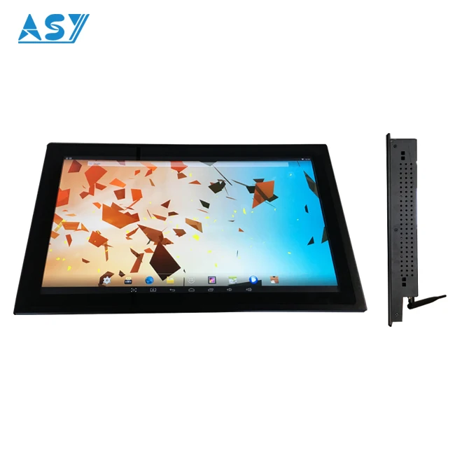 Front panel IP65 waterproof 21.5 inch compact industrial grade computer