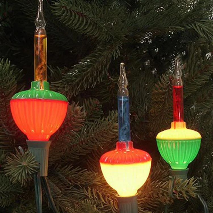 
Replacement Incandescent Bubble Light Tubes for Christmas light trees 