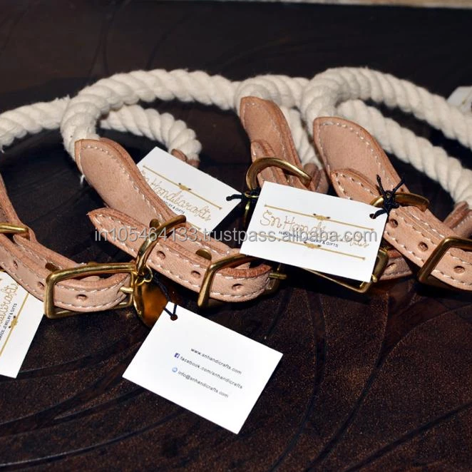 COTTON ROPE CAT & DOG COLLAR