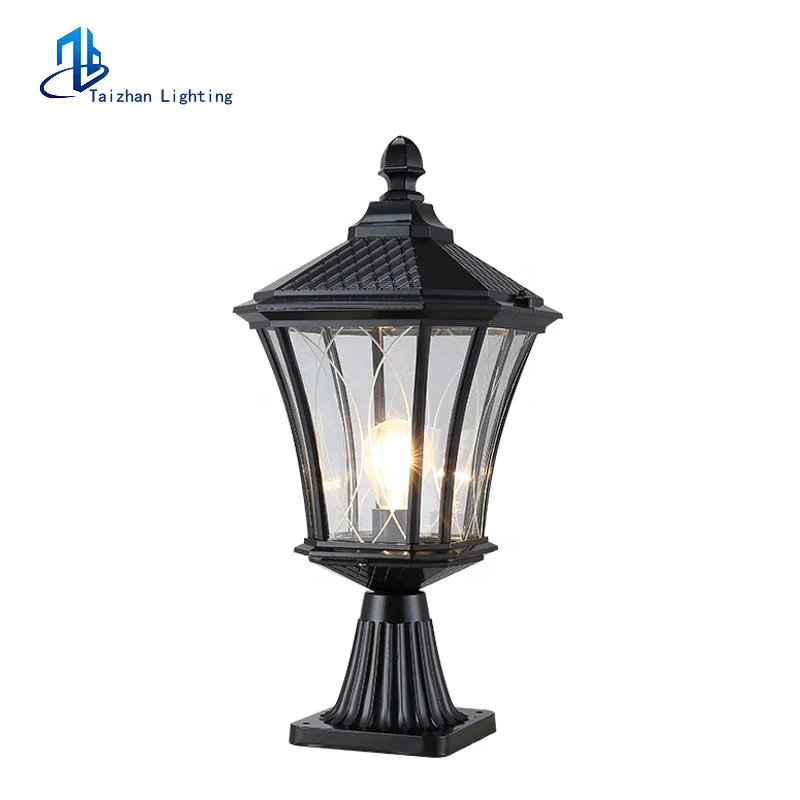 Household Pillar gate led lights villa post top Lamp for garden fence courtyard Landscape outdoor lighting