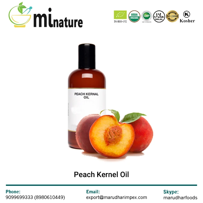 100% Pure and Natural Peach Kernel Essential Oil