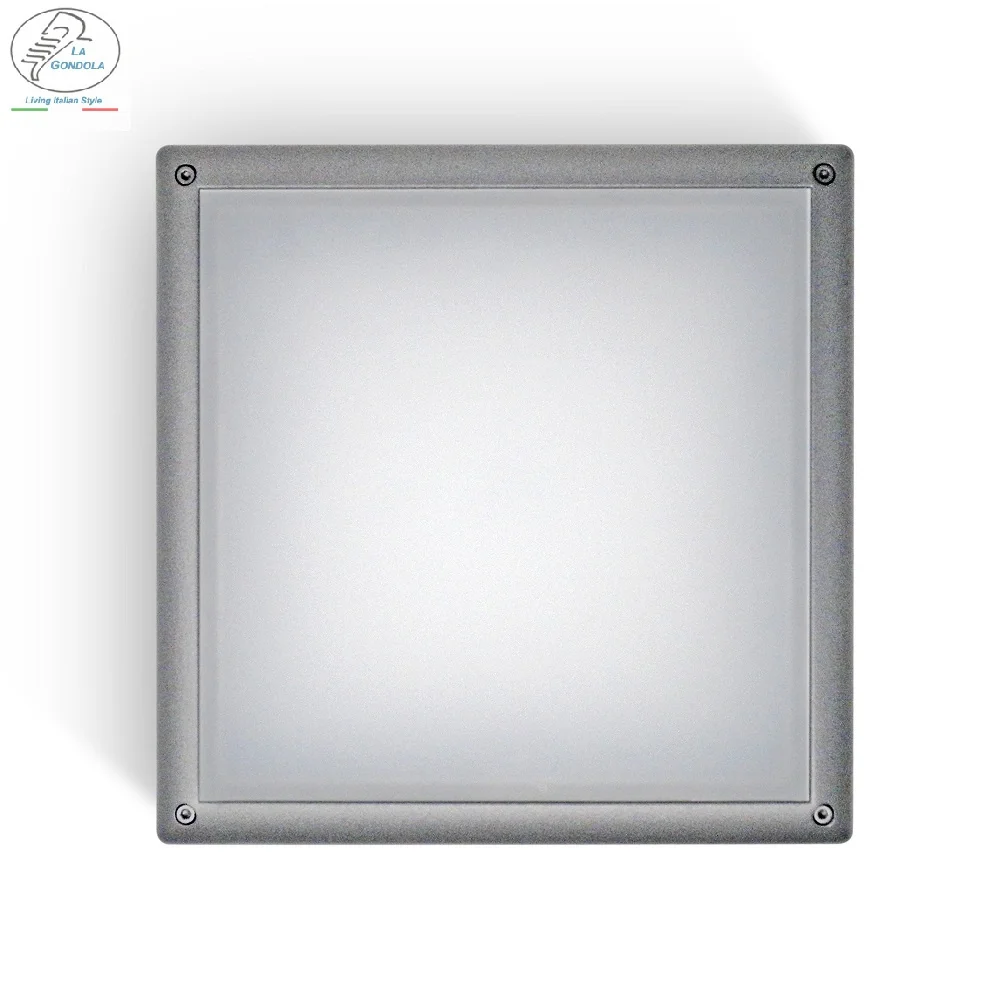 
LED or Fluorescent Ceiling Light for Outdoor Use - Alveo Italian Lighting Design 