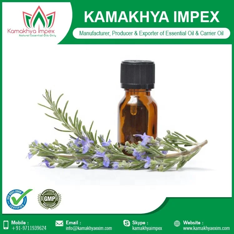 Pure 100% Rosemary Essential Oil Hair Skin Organic Whitening Aromatic Hair Oil OEM Supply Seed Flower Leaf Weight Loss