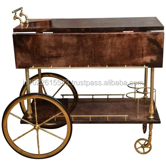 Industrial trolley cum Side table