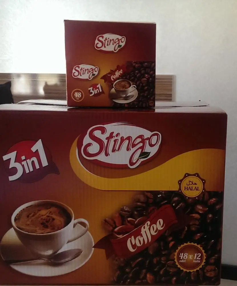 Instant Coffee Mix 3 in 1  with Coffee Non-dairy Cream, Sugar