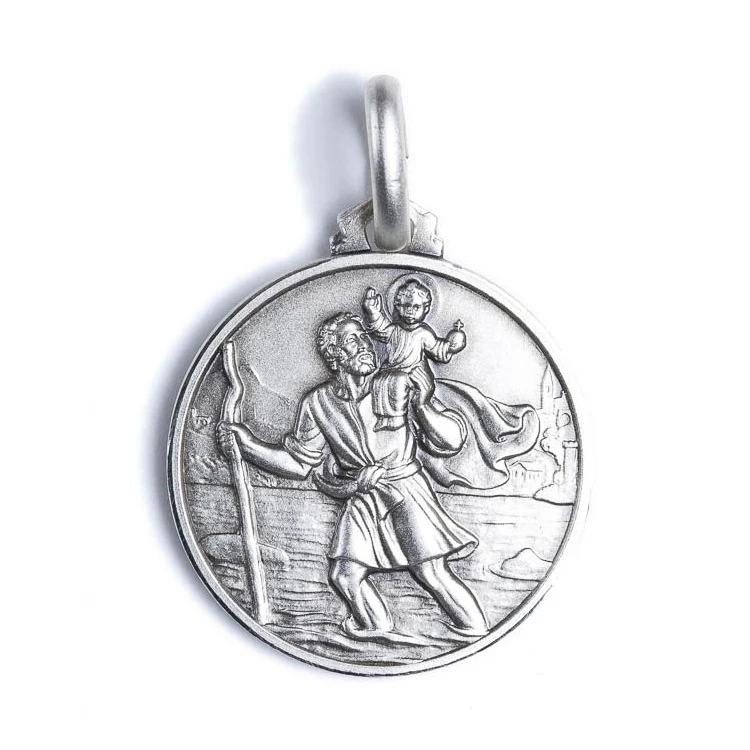 wholesale st michael st saint benedict christopher medal keys folk crafts