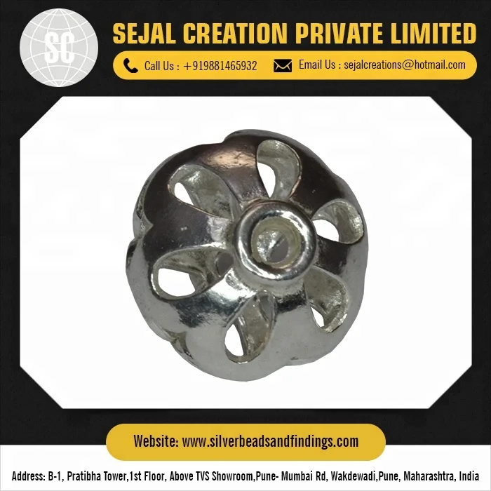 925 Sterling Silver Bali Beads Oxidized Spacer Jewelry Findings Ethnic Spacer Beads