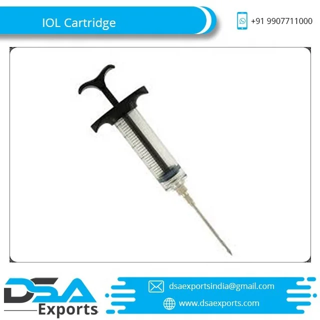 Trusted Exporter Of Individual Sterile Pack Small IOL Cartridge Buy At Lowest Price