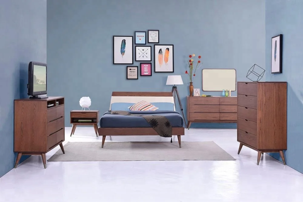 Wooden dresser side board Malaysia furniture