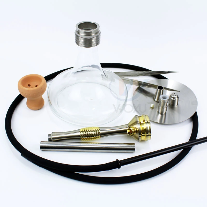 high quality smoke tool sheesha tobacco waterpipe aluminum shisha hookah