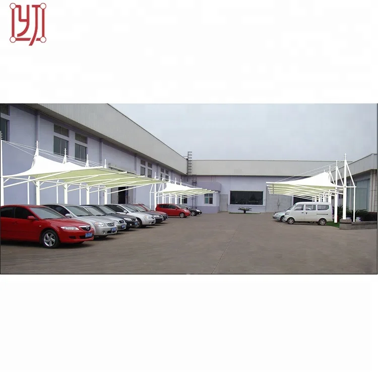 Competitive cell practical car parking steel canopy carport