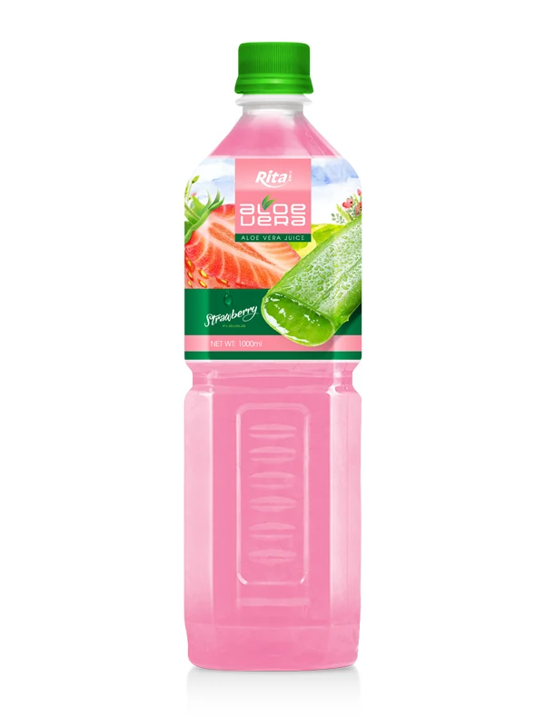 1000ml Blueberry Flavor Aloe Vera Juice Drink Free Sample Private Label Boost Energy Aloe Vera Beverage