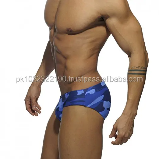Mens Solid Swimming Shorts Body Bikini Swimsuit Briefs New Hot