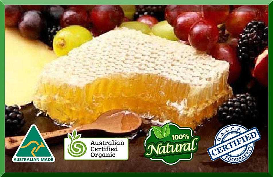 Мед гребень-Австралия-органический
