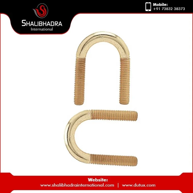 Best Quality Heavy Industry High Strength Brass U Bolts Available At Wholesale Price