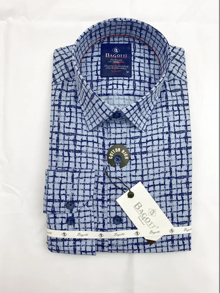 Turkey Manufacturer Latest Shirt Designs Cotton And Polyester Long Sleeve Men shirt