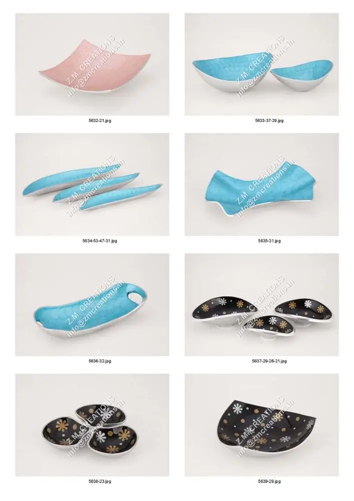 High Quality Custom Aluminium Enamel Bowl Popular Sustainable Ceramic Metal Decorative Tableware Hot Selling Popcorn Serving Pot